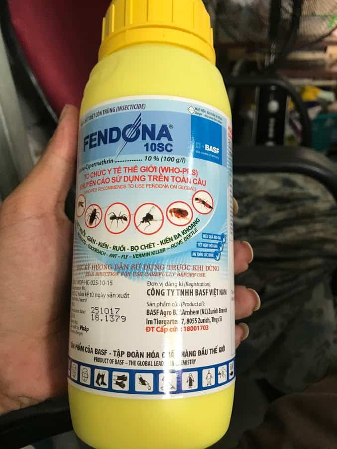 Thuốc diệt côn trùng Fendona 10SC