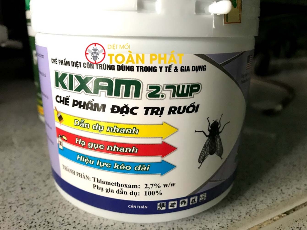 Thuốc diệt ruồi Kixam 2.7wp 400gram
