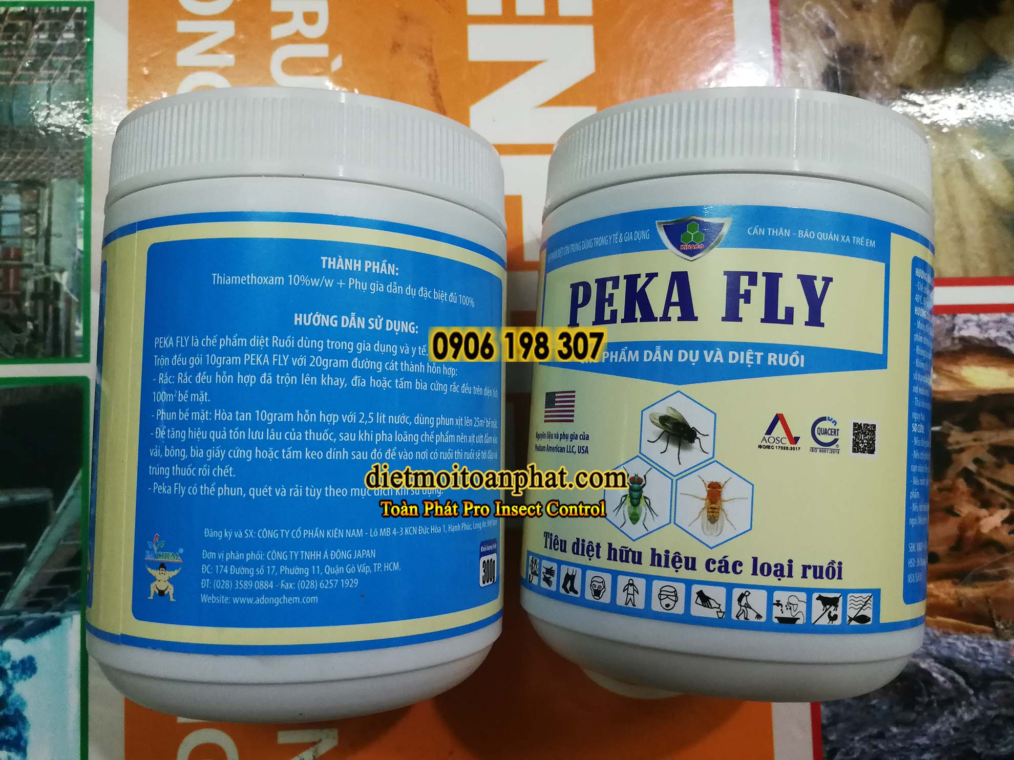 Thuốc đặc trị Ruồi PEKA FLY – 10% Thiamethoxam
