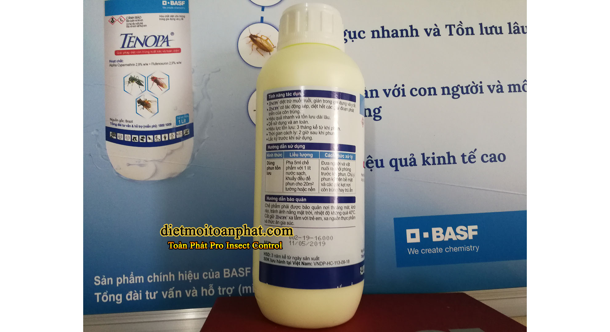 Thuốc diệt côn trùng TENOPA ® – Hãng BASF BRAZIL